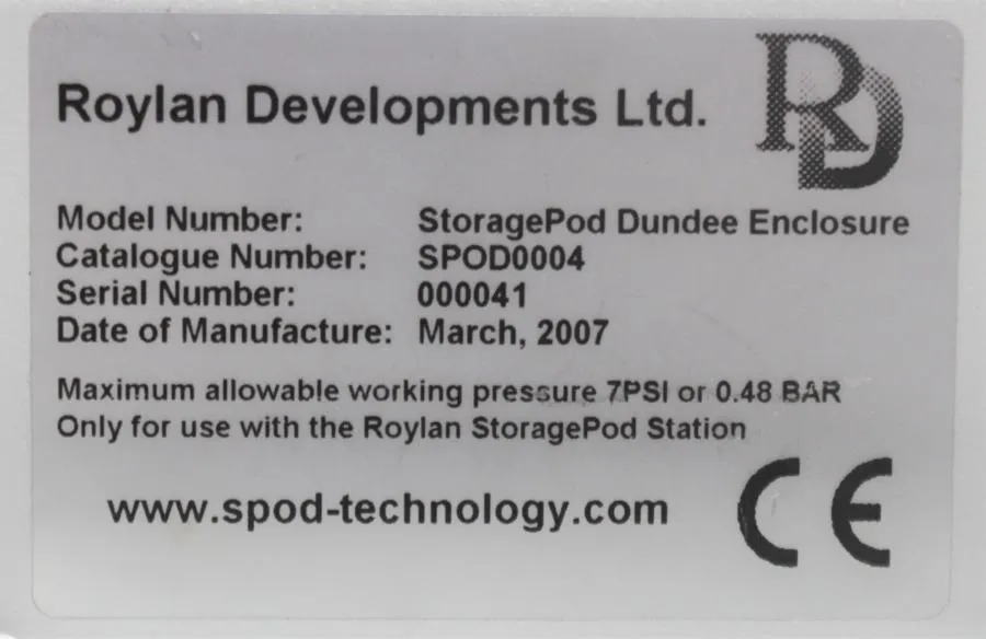 Roylan Developments StoragePod Dundee Storage