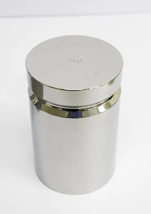 Troemner 5 KG ASTM E617 Class 2 Stainless Steel Balance Weight w/ Case