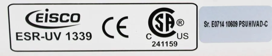 Eisco Universal Regulated AC/DC Power Supply ESR-U CLEARANCE! As-Is