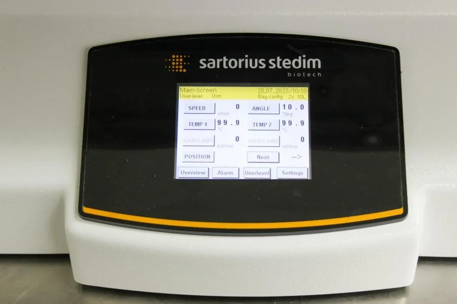 Sartorius Stedim Biostat B Bioreactor Controller w/ Dual Wave Rocker RM 20/50