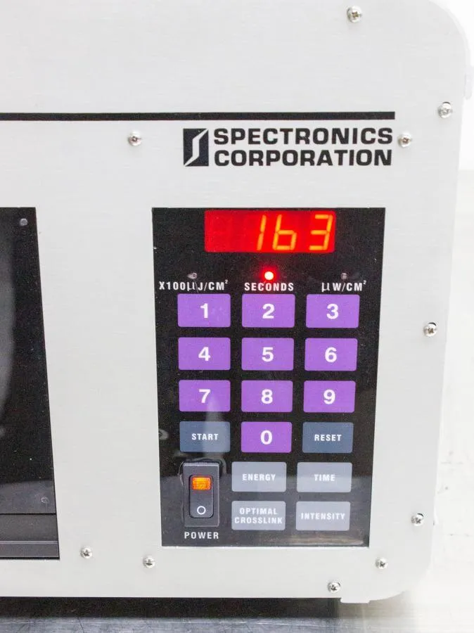 Spectronics XL-1500 Microprocessor Controlled UV Crosslinker Sanitizing Cabinet