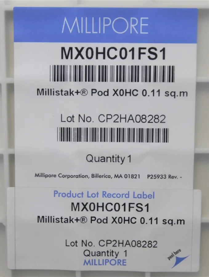 Millipore Millistak HC Pod Depth Filter X0HC Media CLEARANCE! As-Is