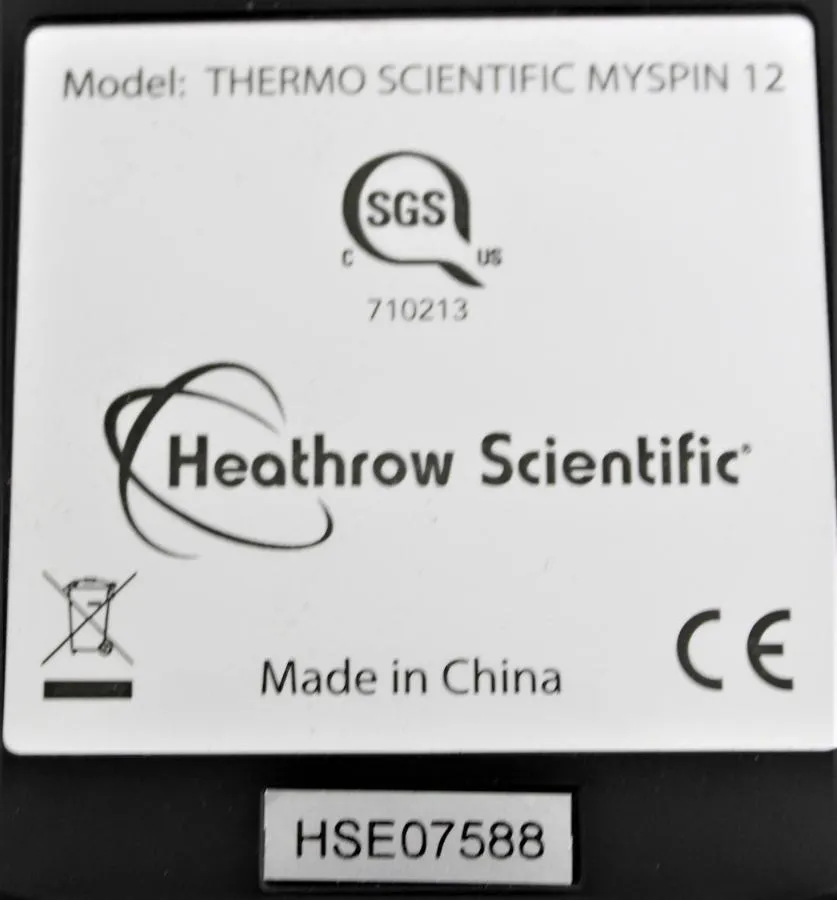 Thermo Scientific MySpin 12 Mini Centrifuge