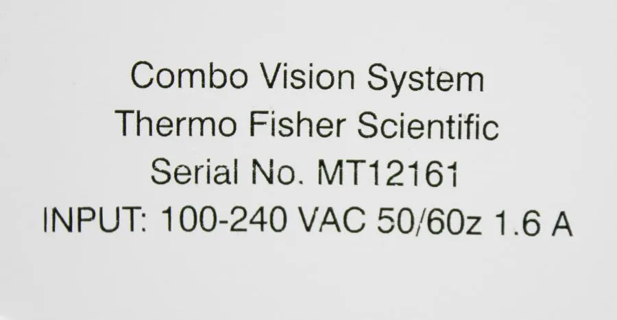 Thermo Fisher Scientific Combo Vision Custo CLEARANCE! As-Is