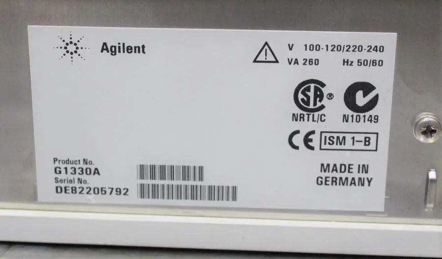 Agilent 1100 HPLC G1330A ALS Therm Fraction Collector HPLC