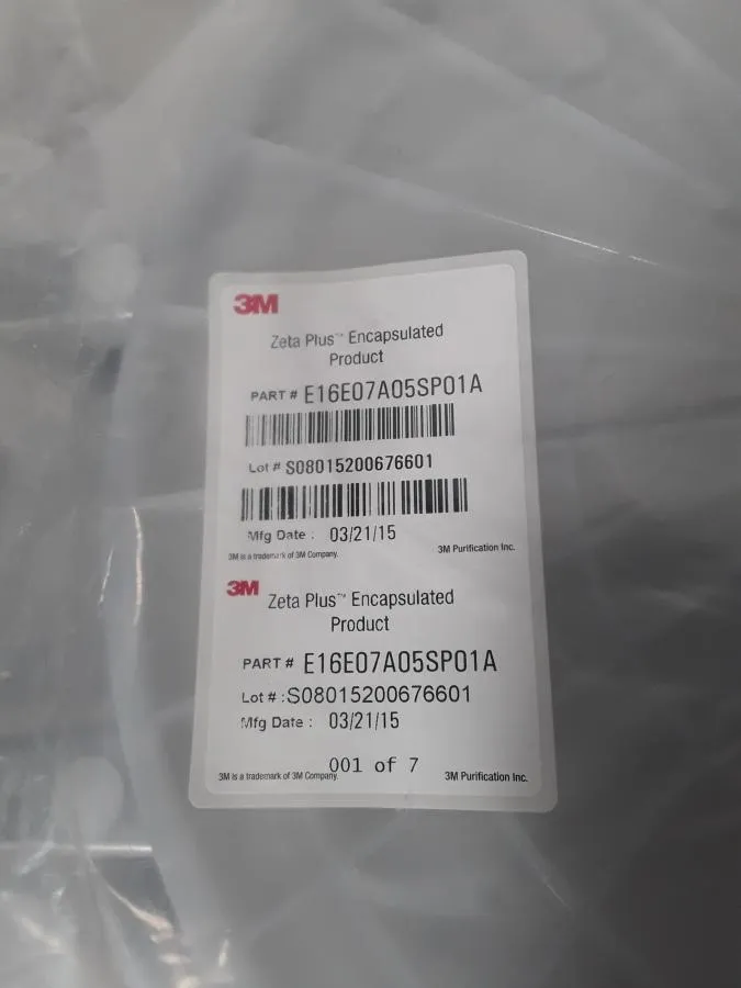 3M Zeta Plus Encapsulated Product CLEARANCE! As-Is