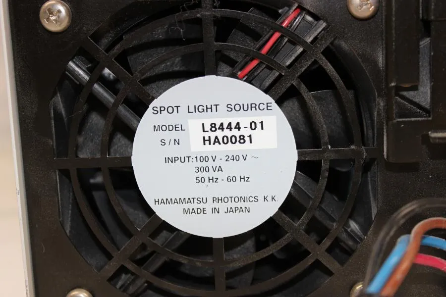Hamamastu Lightningcure UV Spot Lightsource LC4