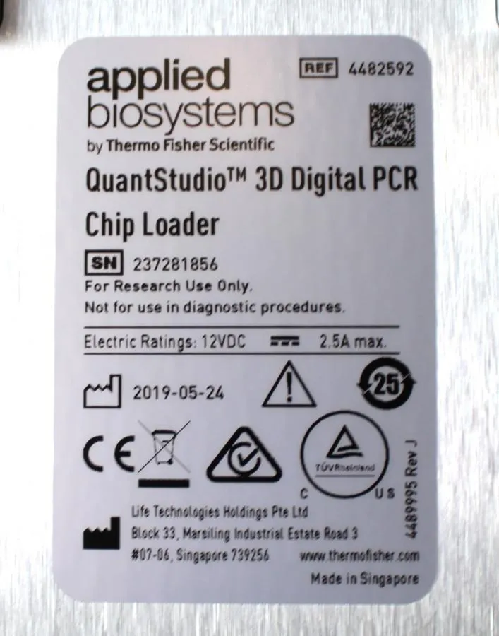 Thermo ABI QuantStudio 3D Digital P As-is, CLEARANCE!
