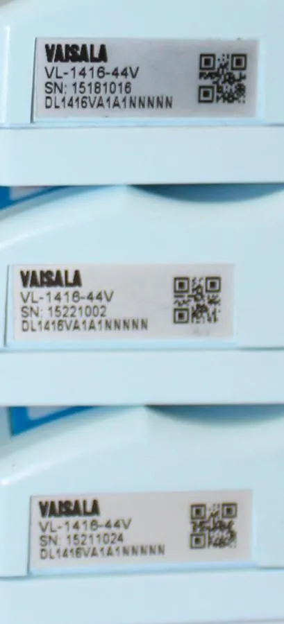 VAISALA Temperature Data Logger VL-1416-44V/VL-2000-20R !