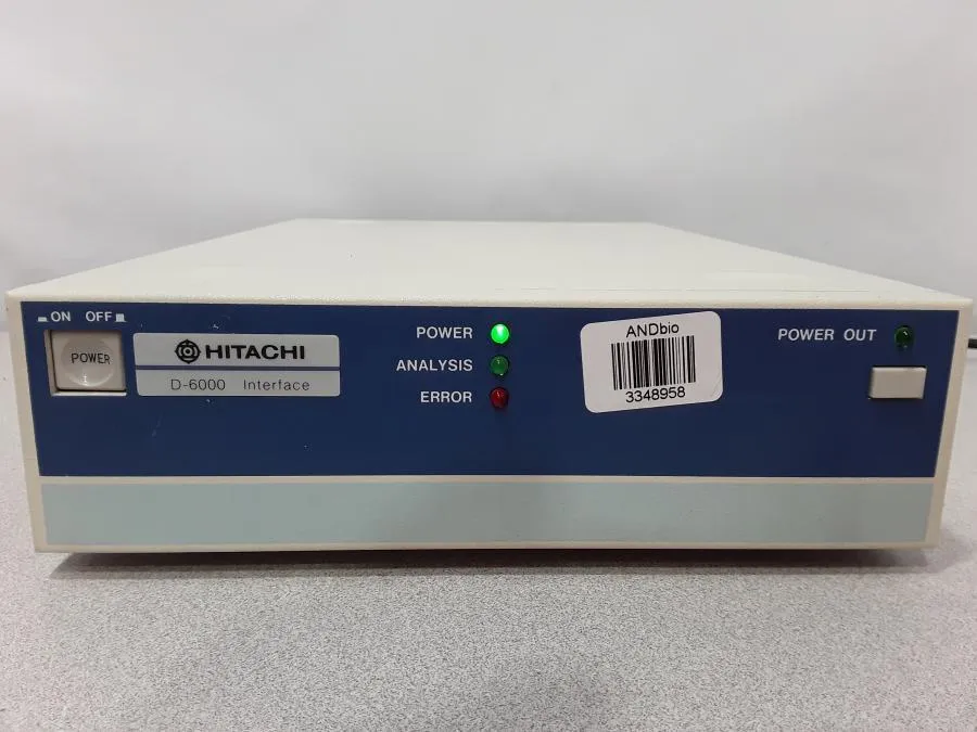 Hitachi D-6000 Interface CLEARANCE! As-Is