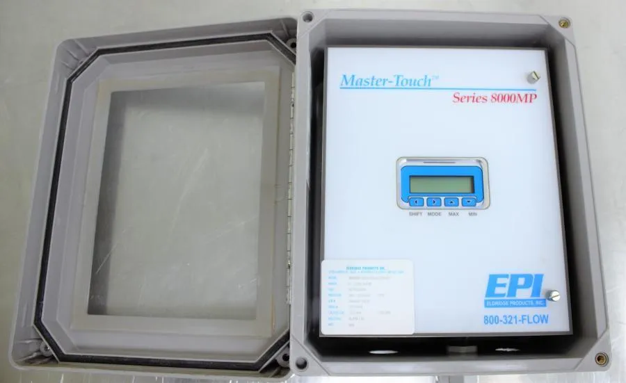 EPI Master Touch Series 8000MP Inline Flow Meter 8089-MP-SSS-133-AC115-N2