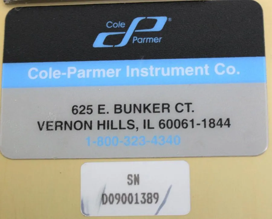 Cole Parmer MasterFlex L/S Digital Economy Drive P CLEARANCE! As-Is