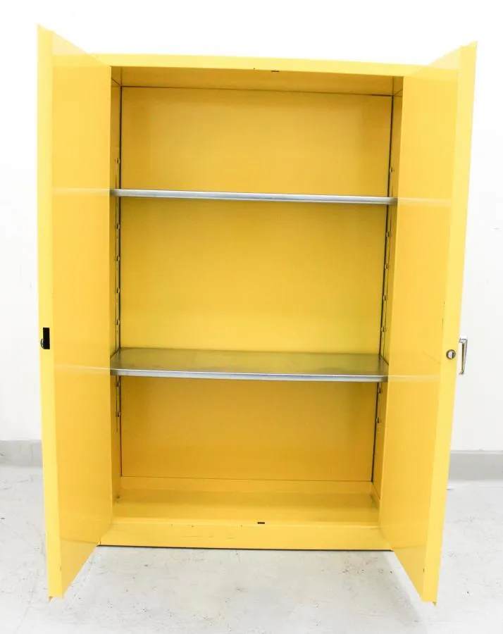 Eagle 1947 Flammable Liquid Safety Cabinet 45 Gal.with Self Close Double Door