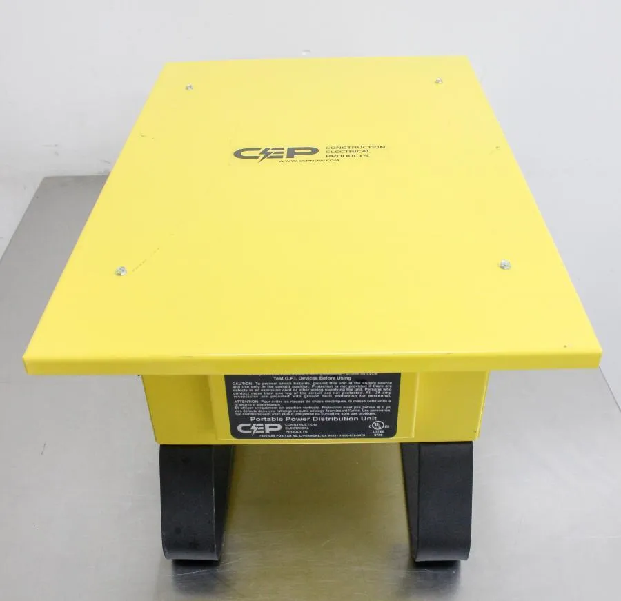 CEP Portable Power Distribution Unit Outdoor Temp Power Box Model 6506-GU SF-6!