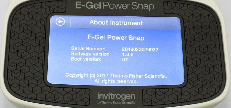 Invitrogen E-Gel Power Snap Electrophoresis Device G8100