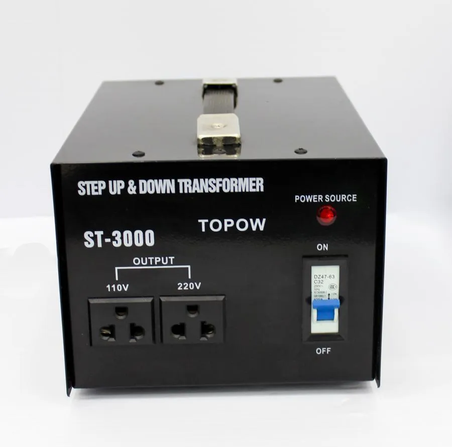 TOPOW ST-3000 watt Voltage Step Up & Down Transformer