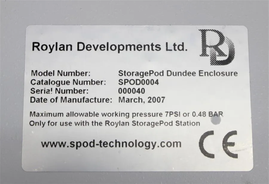Roylan Developments StoragePod Dundee Container