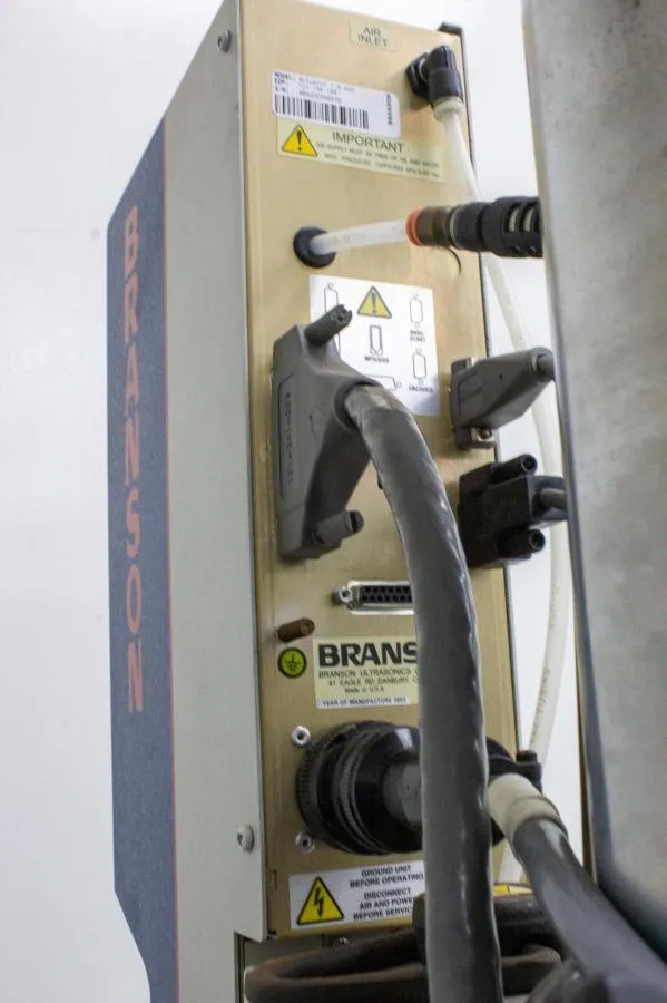 Branson Ultrasonic Welding System 2000AED Actuator w/ 2000DT Power Supply