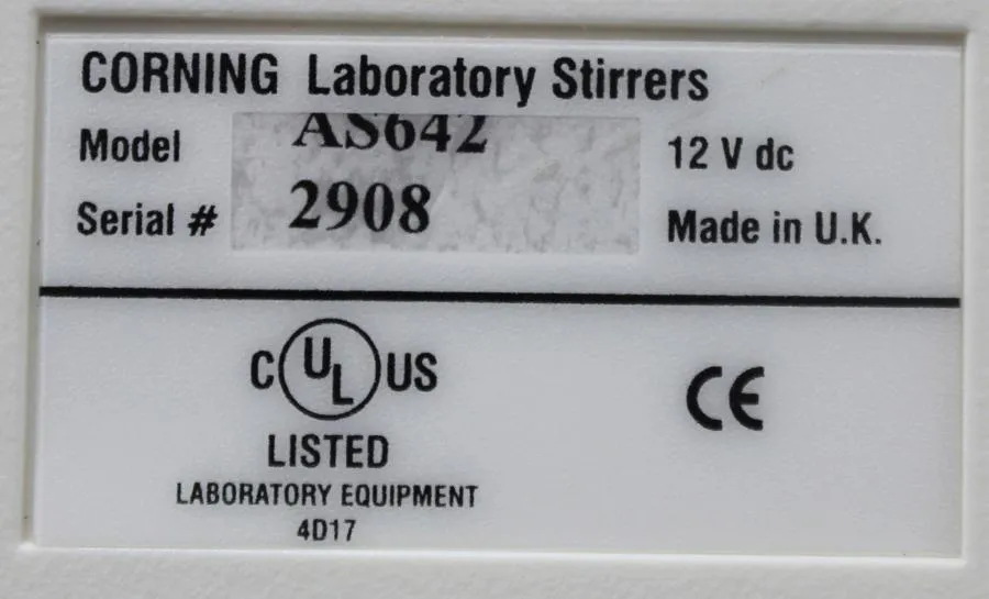 Corning Stirrer Slow Speed Stirrer CLEARANCE! As-Is