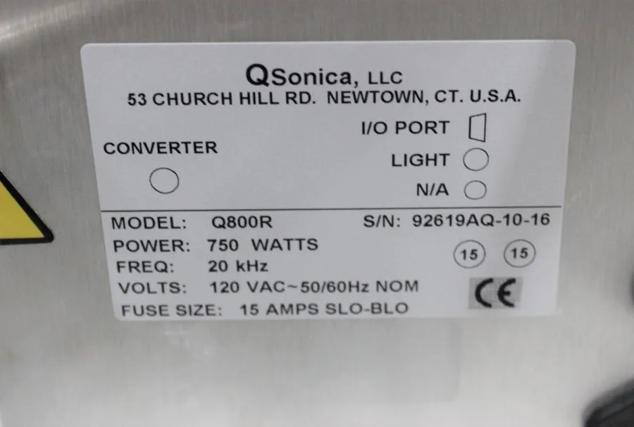 Qsonic Q800R Sonicator