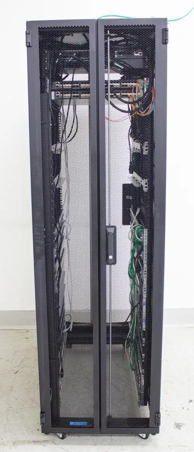 Chatwsworth TeraFrame Network Cabinet P/N CP3183722 w/ Switches & Outlets