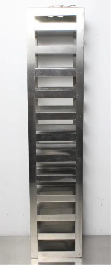 Upright Cyro Freezer Rack Stainless Steel 12-Compartment