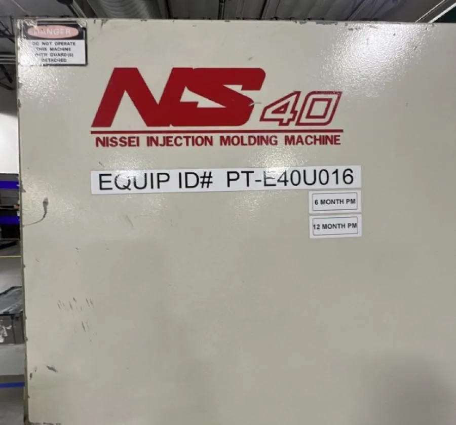 NISSEI NS-40A INJECTION MOLDING MACHINE