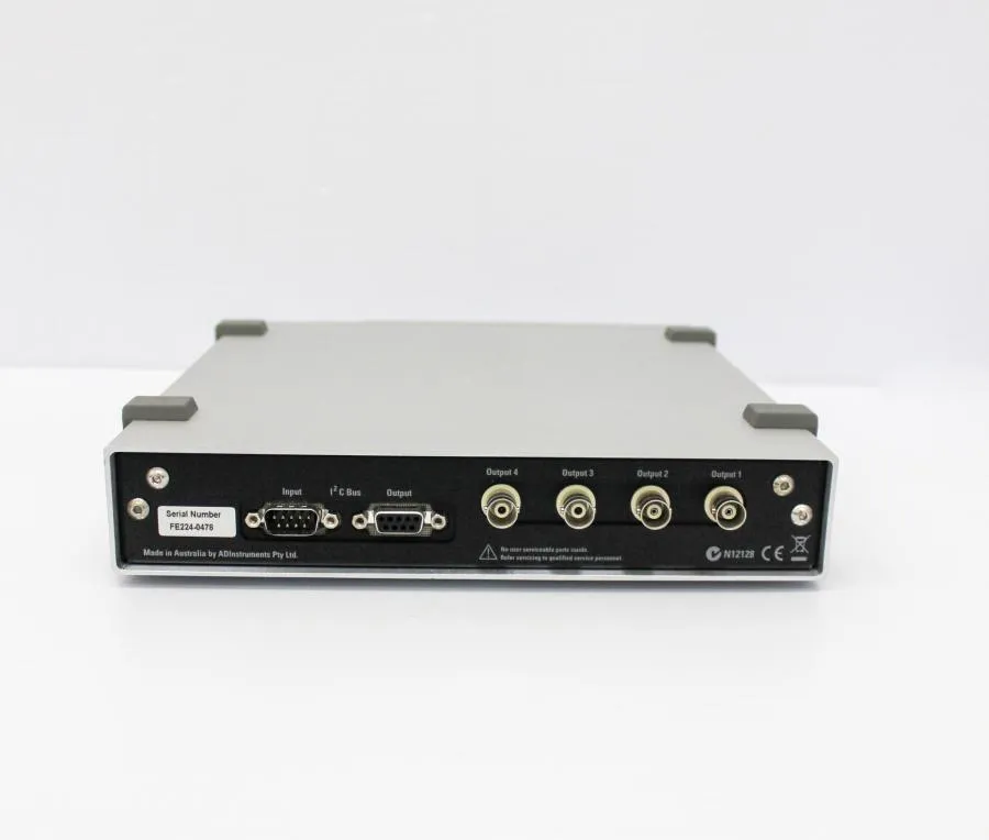 AD Instruments Quad Bridge Amp Pressure, Force & Light Amplifiers FE224