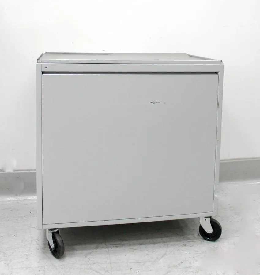 Cabinet 4 Drawer Light gray with wheels