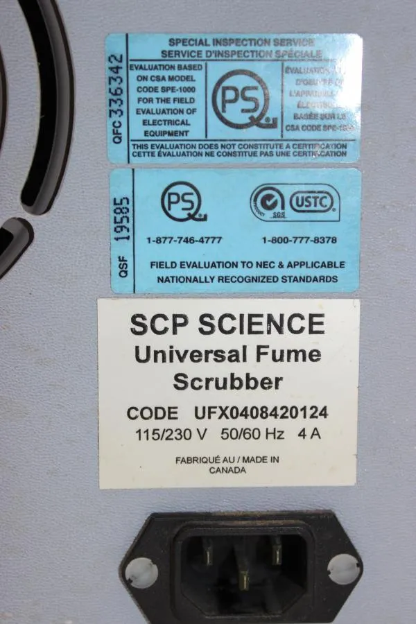SCP Science Universal Fume Scrubber