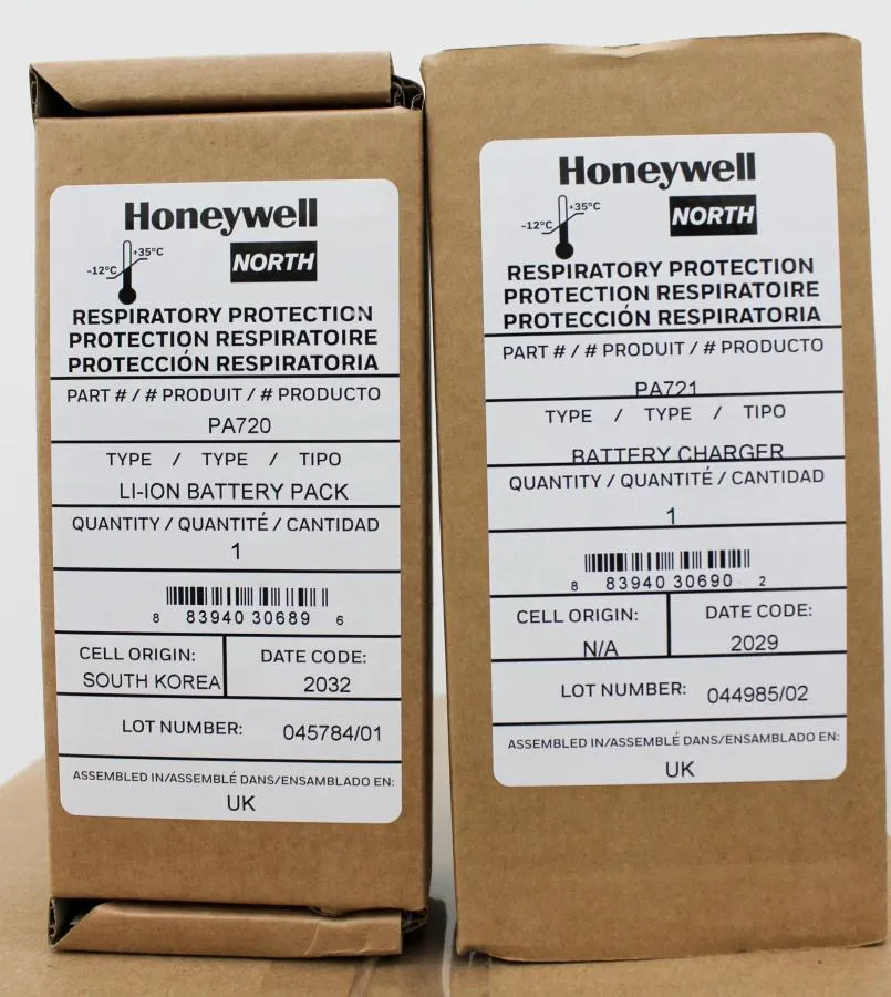 Pallet of 24 New-in-box Honeywell North Primair PA700 PAPR respirator kit $125ea