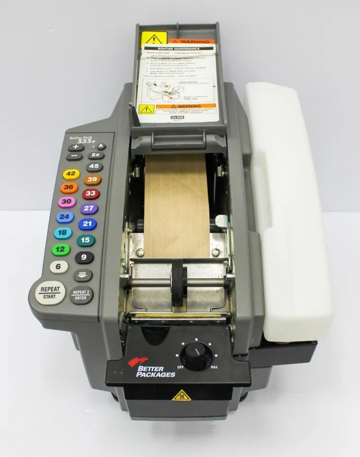 Better Packages 555eS Electronic Kraft tape dispenser