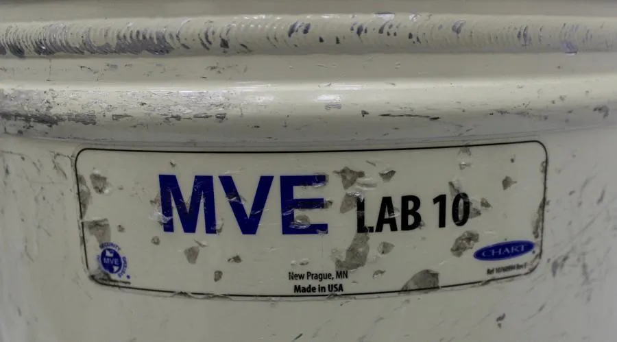 Chart MVE Lab 10 , Cryogenic Dewar Liquid Nitrogen Storage Tank