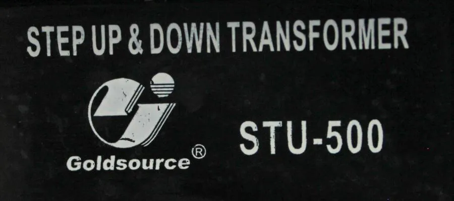 Goldsource STU-500 Step up & Down 110V 220V Converter transformer