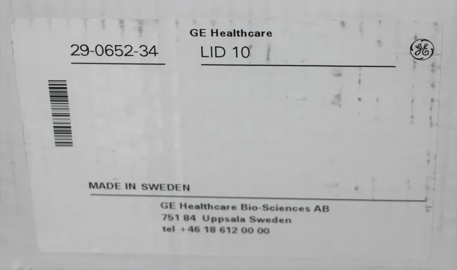 GE Healthcare Lid 10 for Xuri Cell Expansion System W25