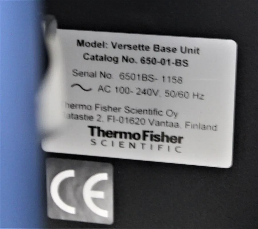 Thermo Scientific Versette Automated Liquid Handler & Versette Pump Unit