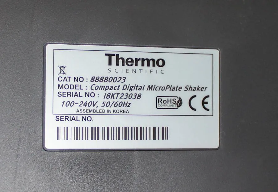 Thermo Scientific compact Digital Microplate Shaker Cat: 88880023