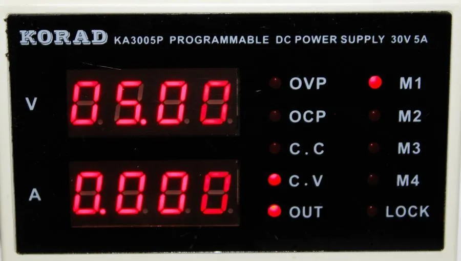 KORAD KA3005P High Accuracy Programmable DC Power Supply 30V 5A