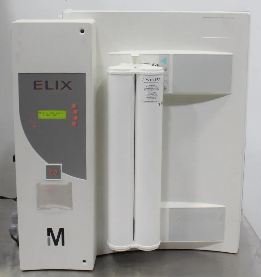 Millipore Elix 70 Water Purification System with 100L Storage Tank