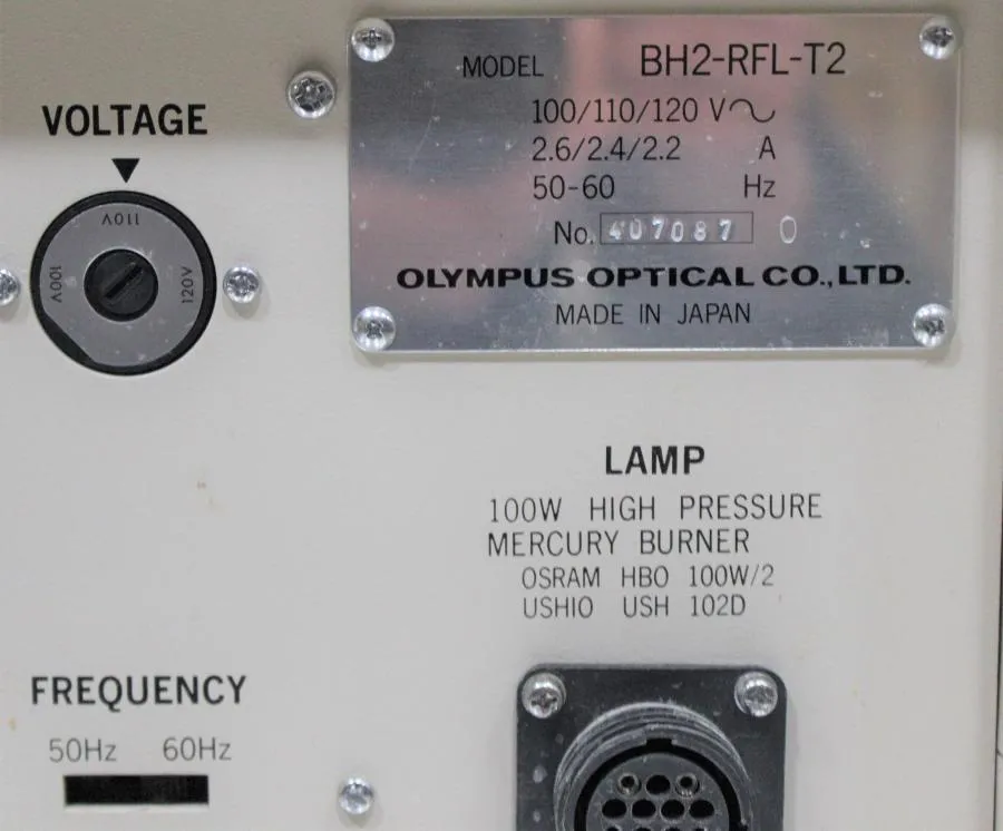 Olympus BH-2 Reflected Light Fluorescence Microscope
