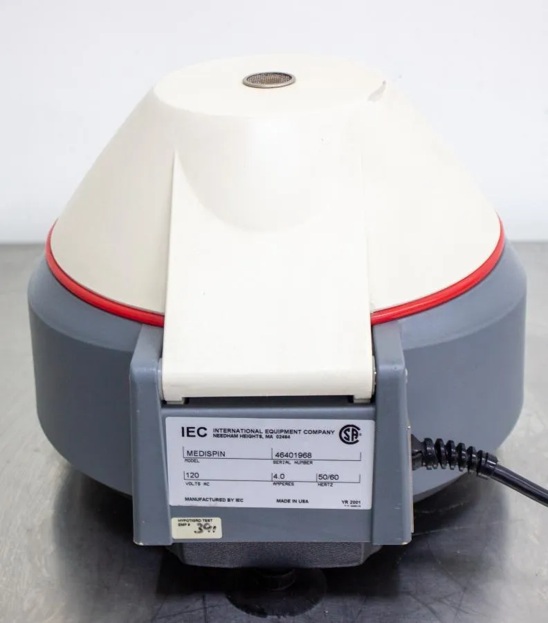 IEC Medispin Benchtop Centrifuge P/N 66001AE