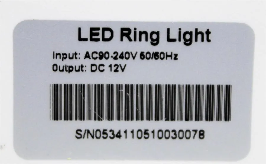 LED Microscope Ring Light with Dimmer