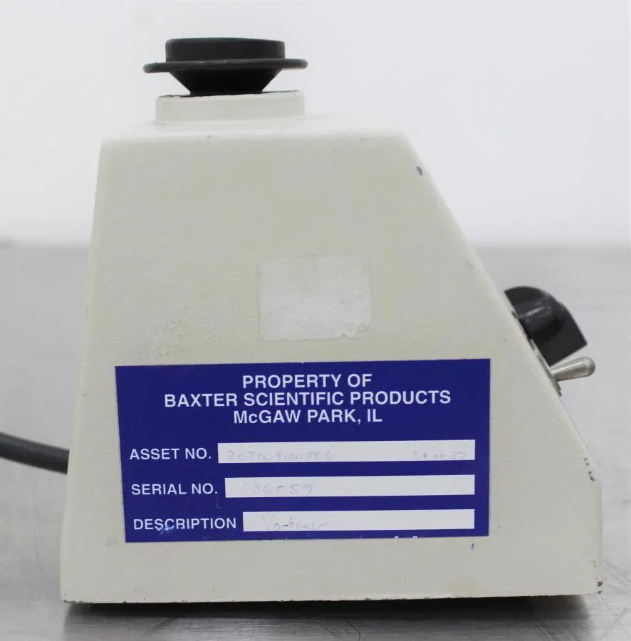 Baxter SP Vortex Mixer S8223-1 unit