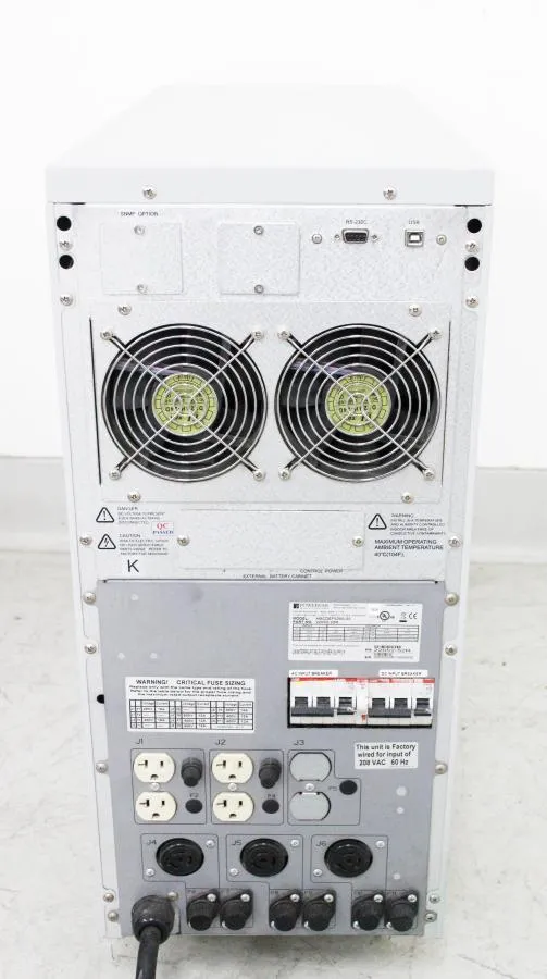 Powervar, Security Plus, UPS, Uninterruptible Power Supply, Model: ABCDEF5200-22