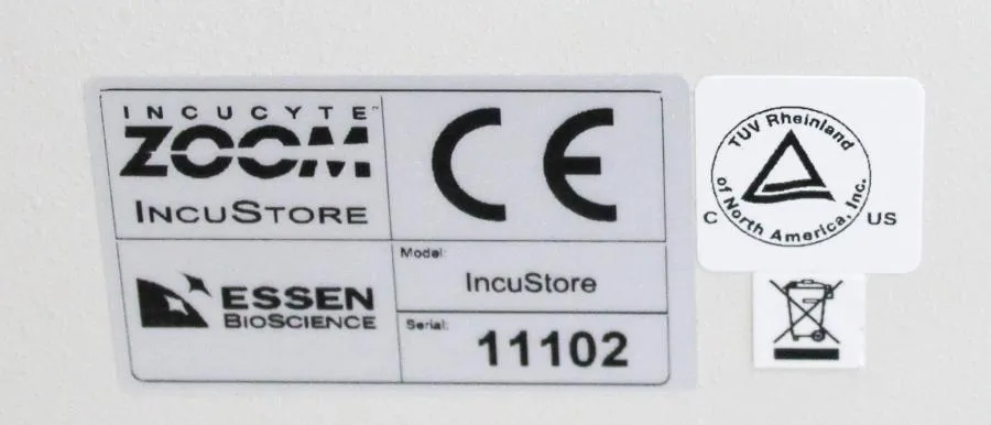 Essen Bioscience IncuCyte Zoom Microscope with Controller & IncuStore