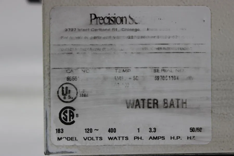 Precision 180 Series Water Bath