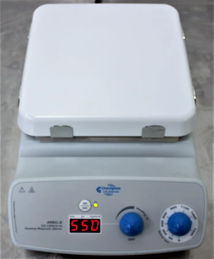 AREC.X CG-1999-V-10 Digital Ceramic Hot Plate Stirrer
