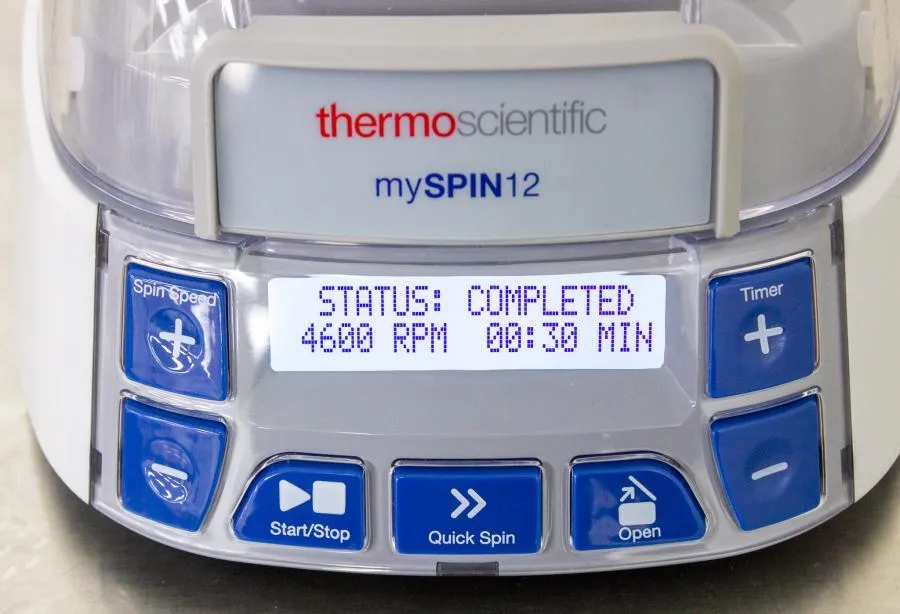 Thermo Scientific mySPIN 12 Mini Centrifuge P/N 75004081