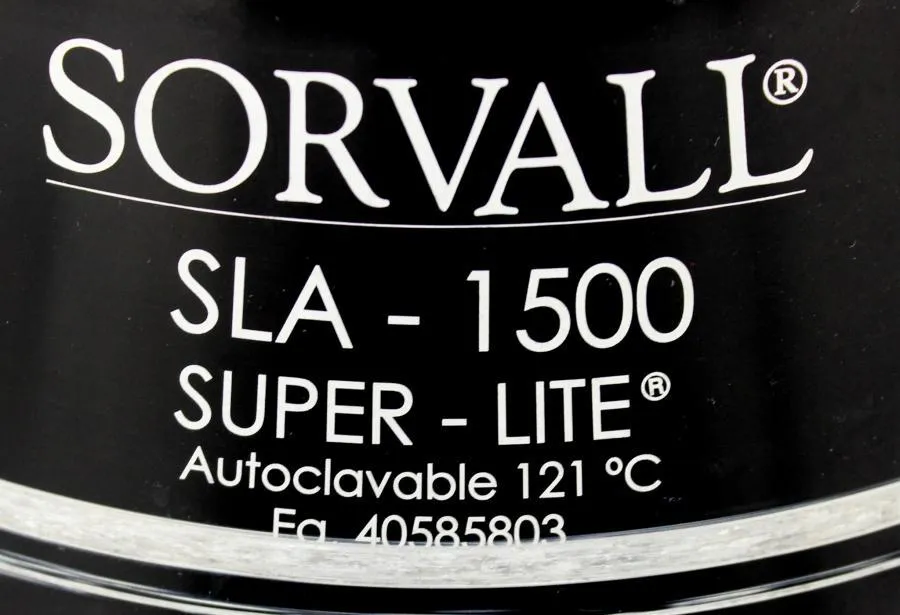 Sorvall SLA-1500 Super-Lite Autoclavable Rotor CLEARANCE! As-Is