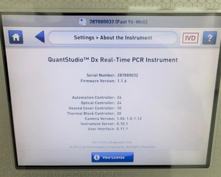 Applied Biosystems QuantStudio Dx Real-Time PCR 4470660